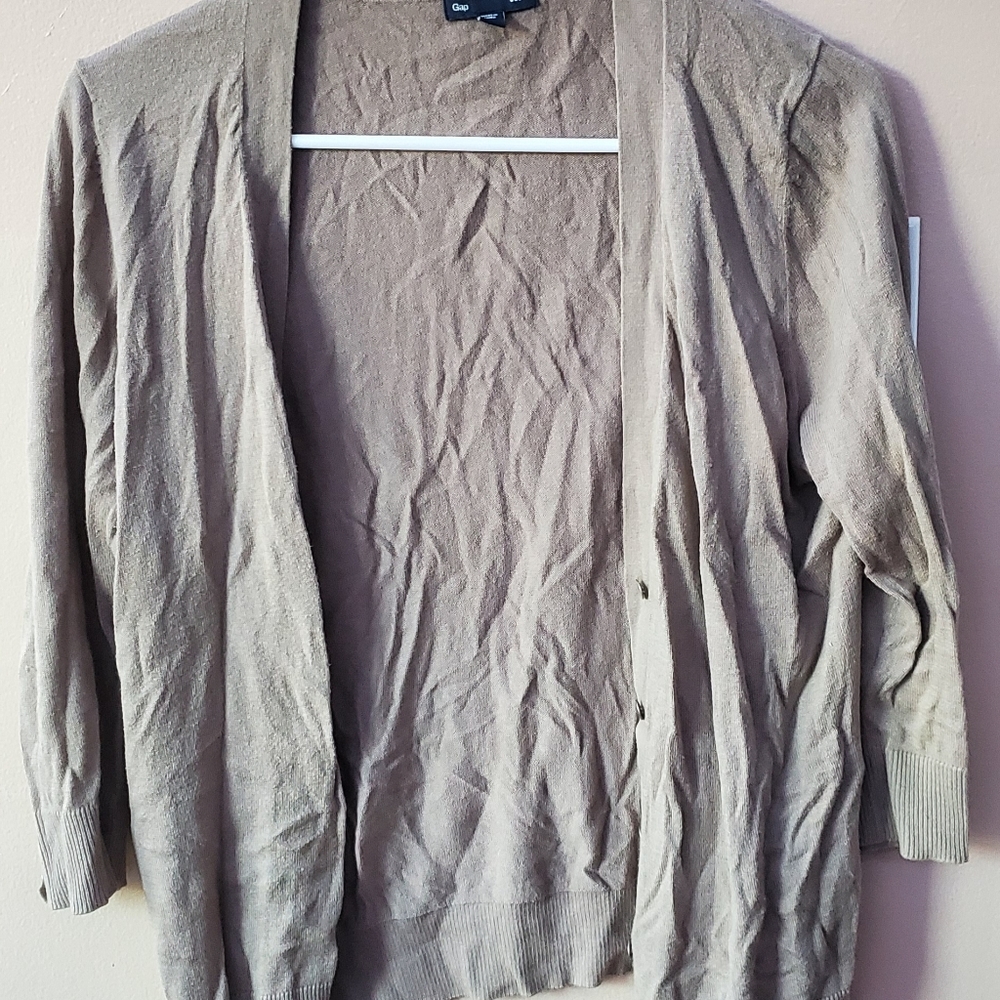 Tan Gap Cardigan